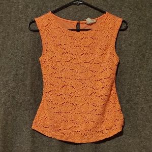 Banana Republic Pink Lacy Blouse Top